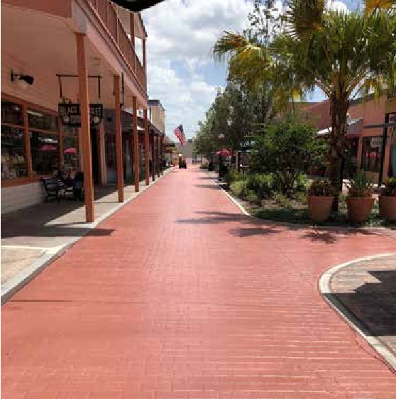 Commercial flatwork — concrete work